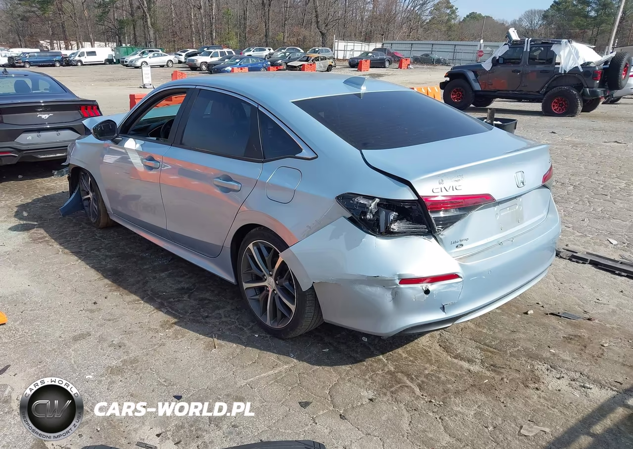 2022 Honda Civic Touring VIN:2HGFE1F93NH318643 - 3
