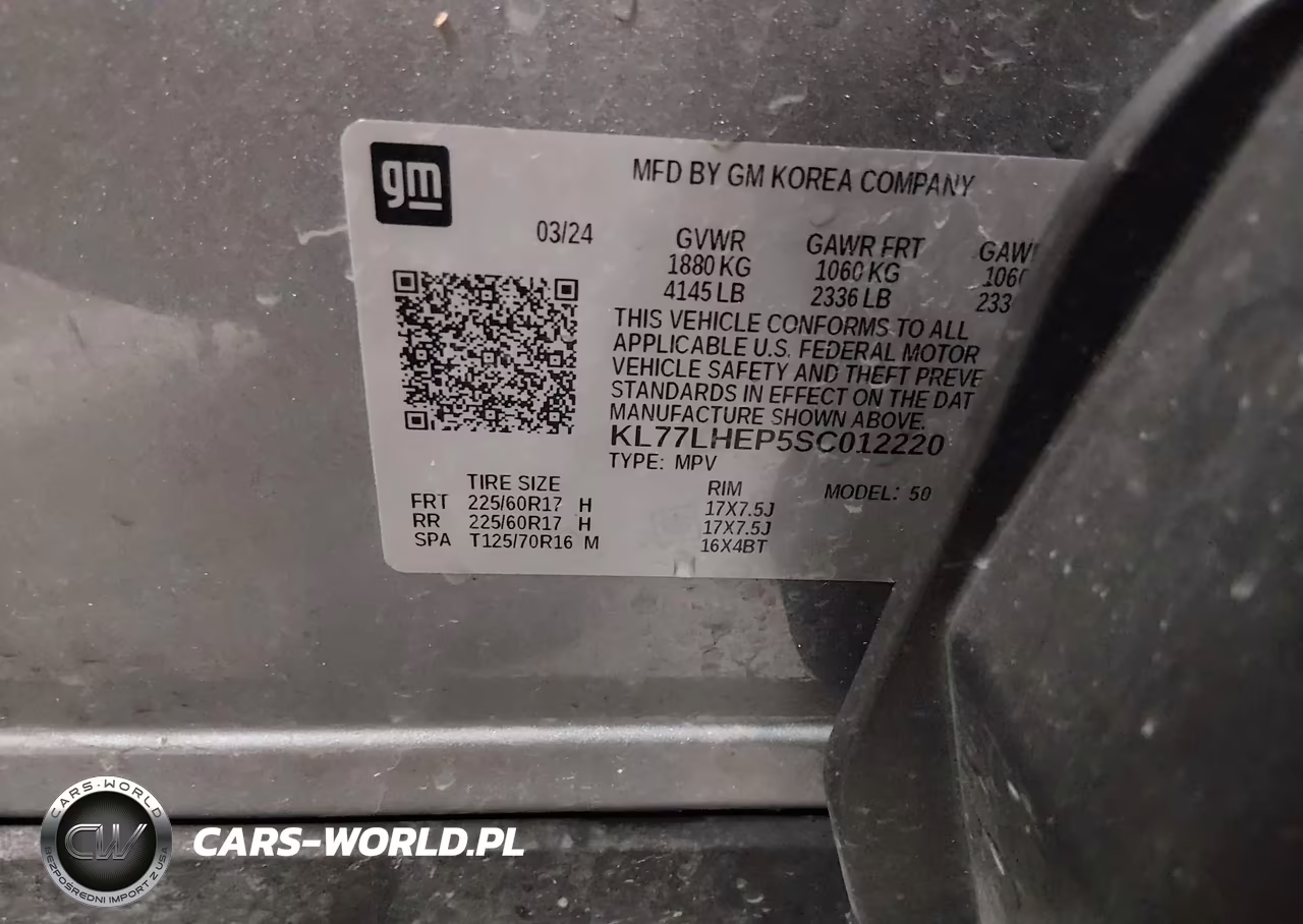 2025 Chevrolet Trax Fwd Lt VIN:KL77LHEP5SC012220 - 9