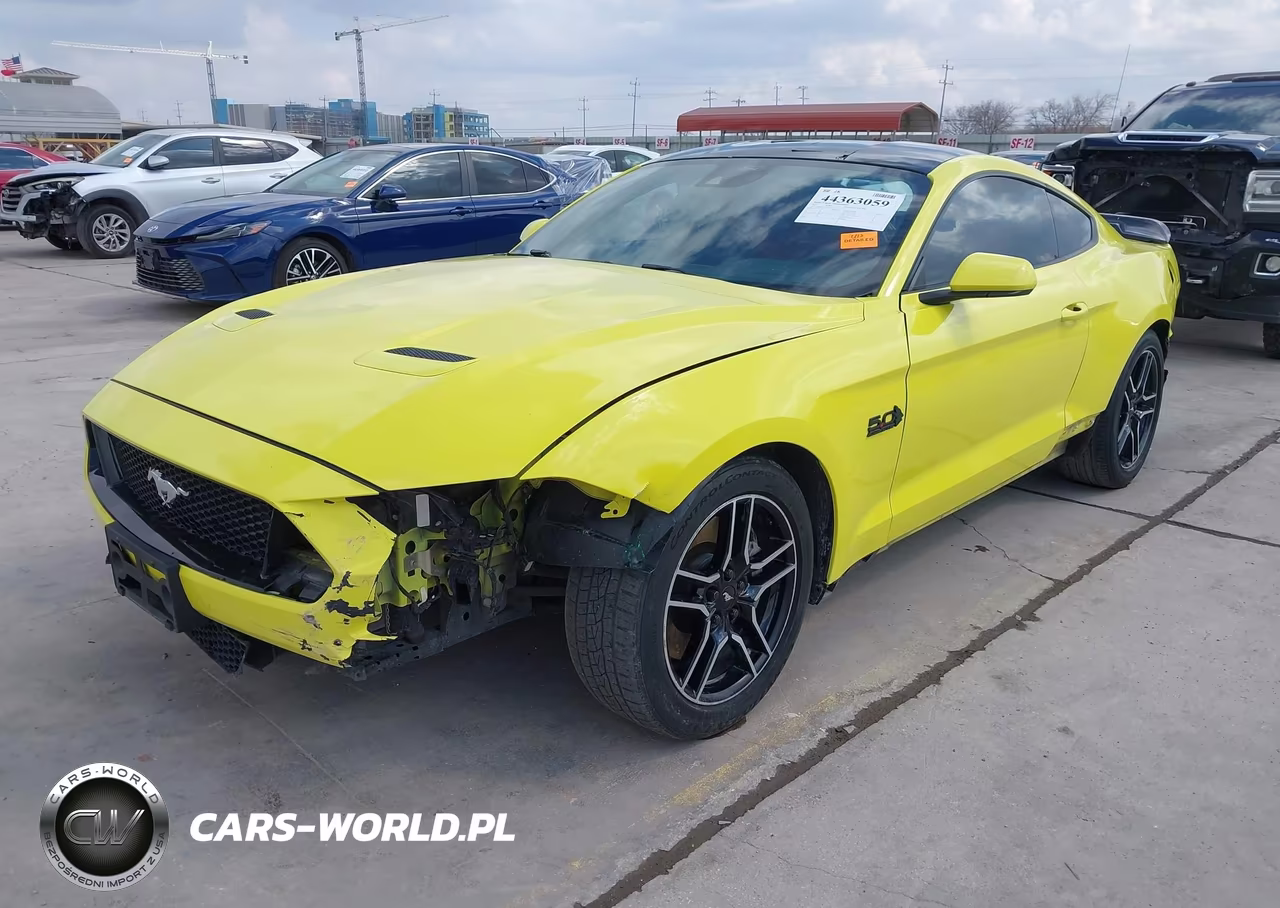 2021 Ford Mustang Gt Fastback VIN:1FA6P8CF3M5116618 - 2