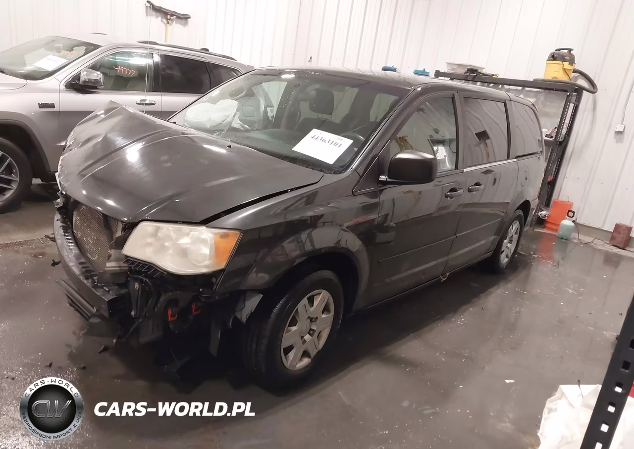 2012 Dodge Grand Caravan Se-Avp VIN:2C4RDGBGXCR341737 - 2