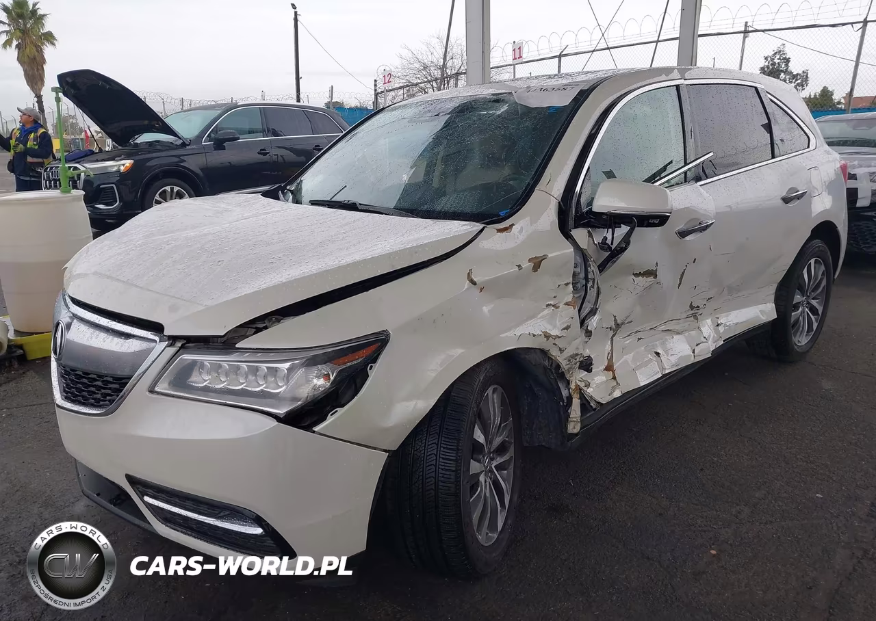 2016 Acura Mdx Technology Acurawatch Plus Packages-Technology Package VIN:5FRYD4H41GB036585 - 2