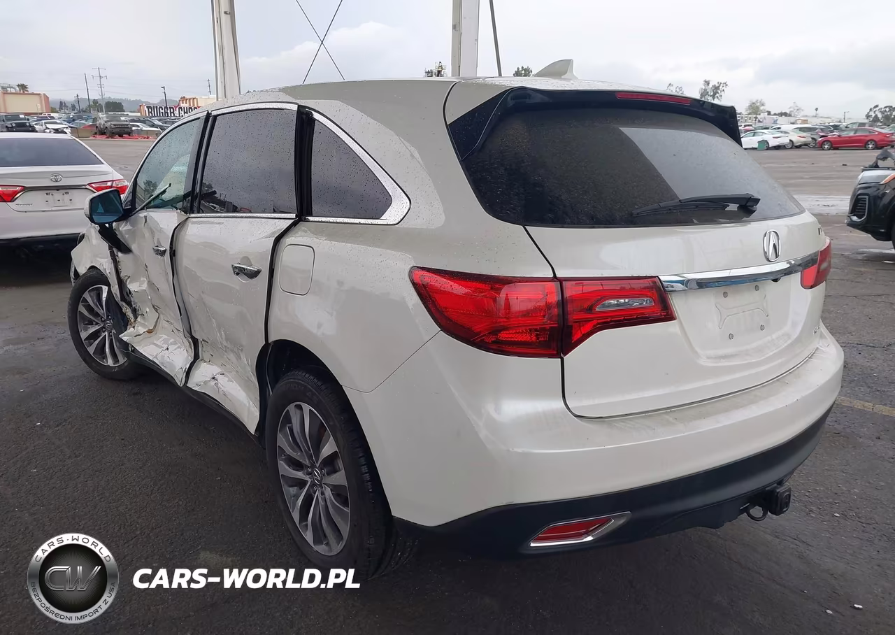 2016 Acura Mdx Technology Acurawatch Plus Packages-Technology Package VIN:5FRYD4H41GB036585 - 3