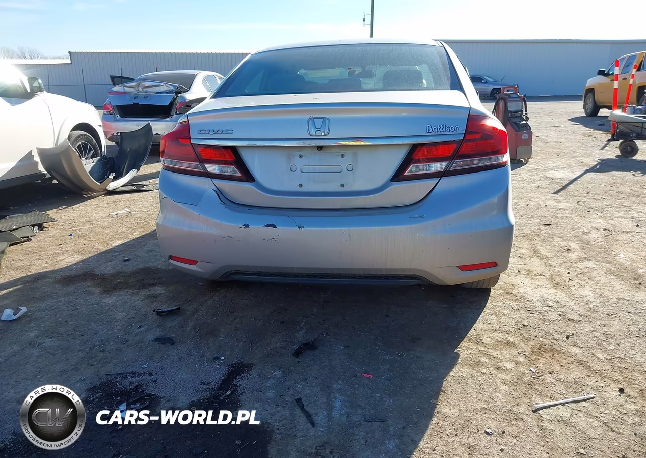 2013 Honda Civic Lx VIN:19XFB2F53DE293778 - 16