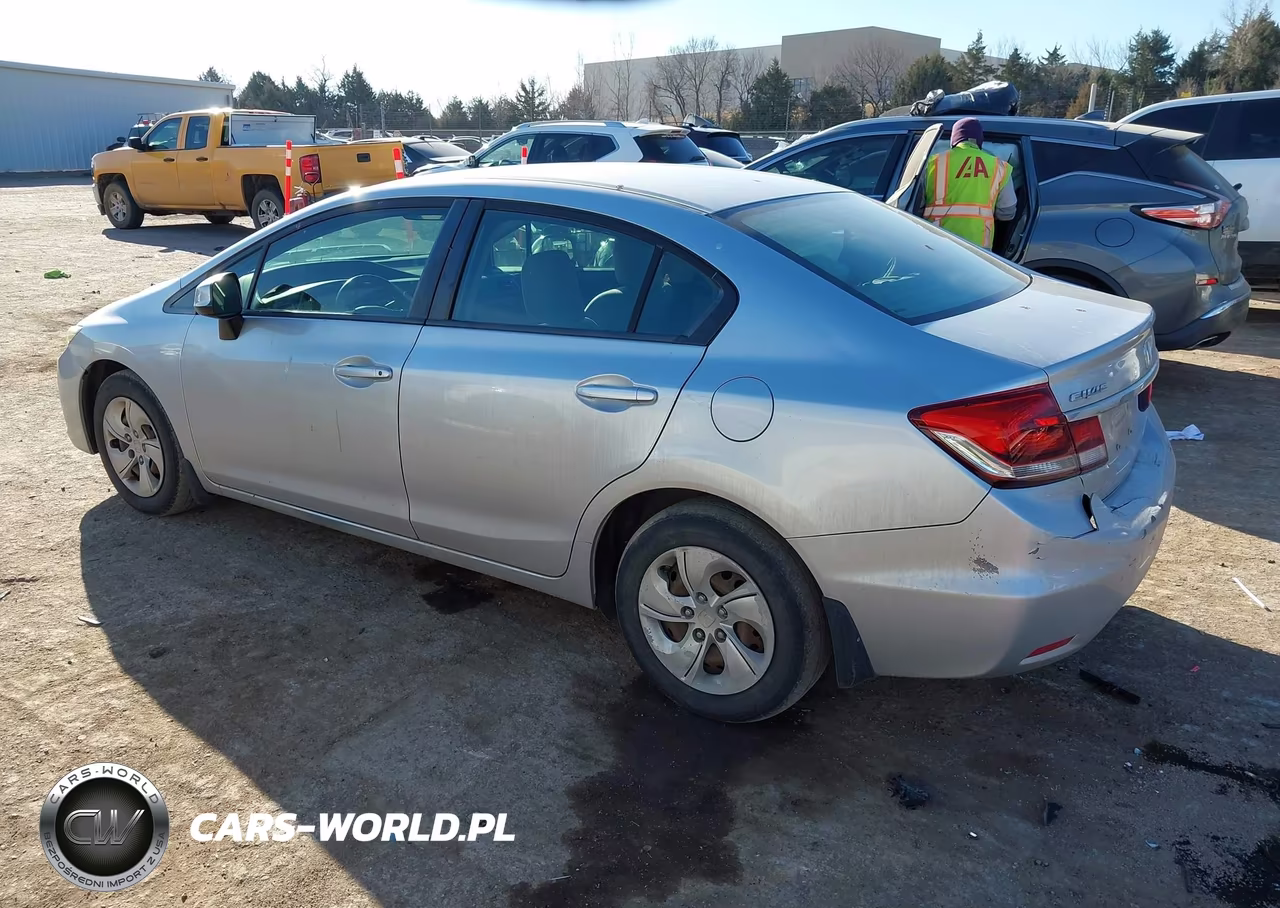 2013 Honda Civic Lx VIN:19XFB2F53DE293778 - 3