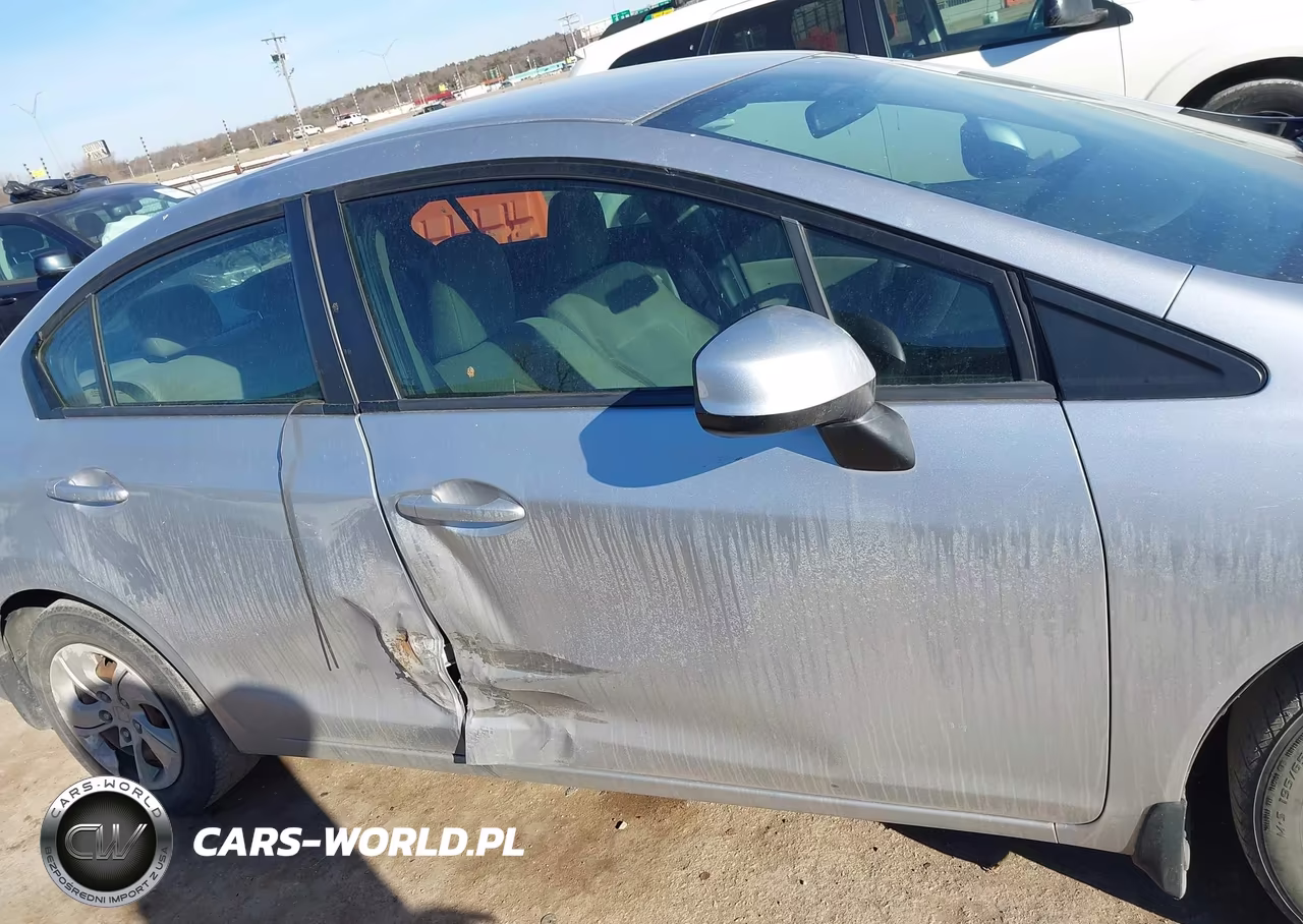 2013 Honda Civic Lx VIN:19XFB2F53DE293778 - 6