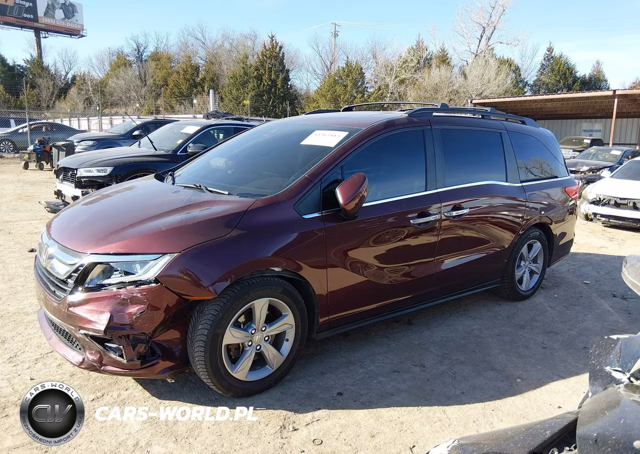 2019 Honda Odyssey Ex-L VIN:5FNRL6H79KB005737 - 2