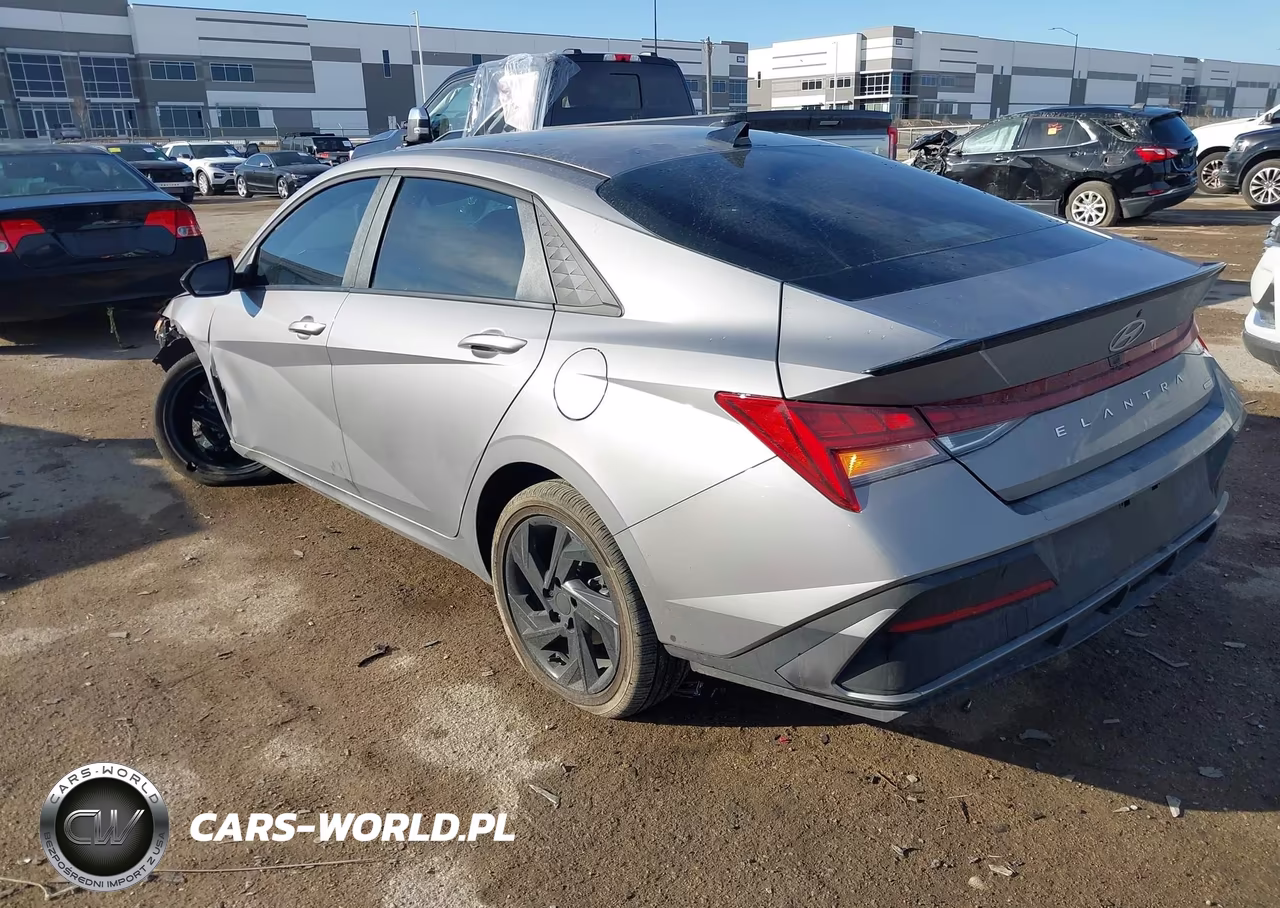 2025 Hyundai Elantra Hybrid Sel Sport VIN:KMHLM4DJ8SU156340 - 3