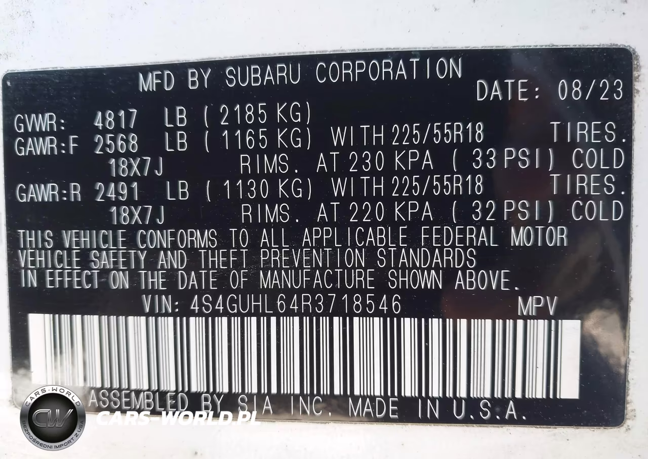 2024 Subaru Crosstrek Limited VIN:4S4GUHL64R3718546 - 9