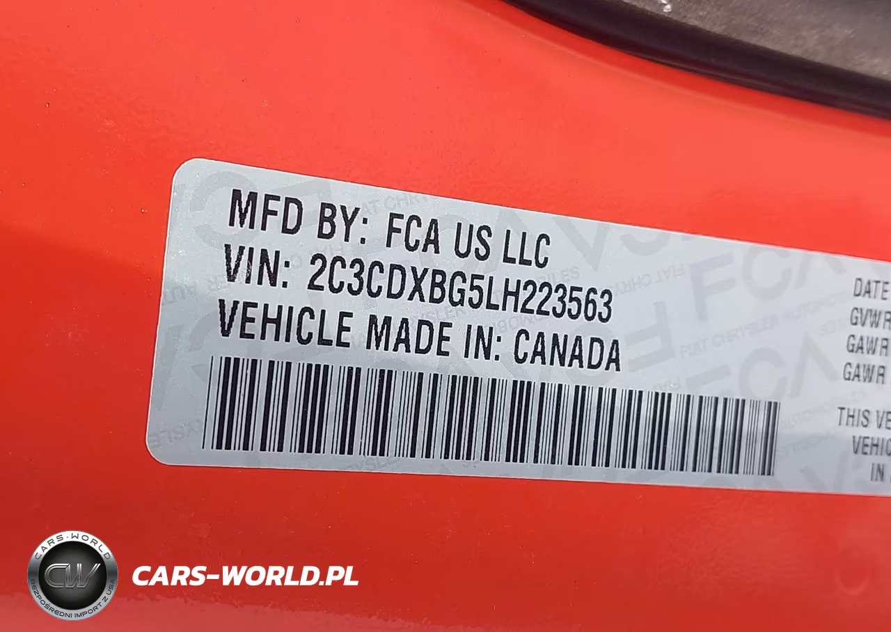 2020 Dodge Charger Sxt Rwd VIN:2C3CDXBG5LH223563 - 9