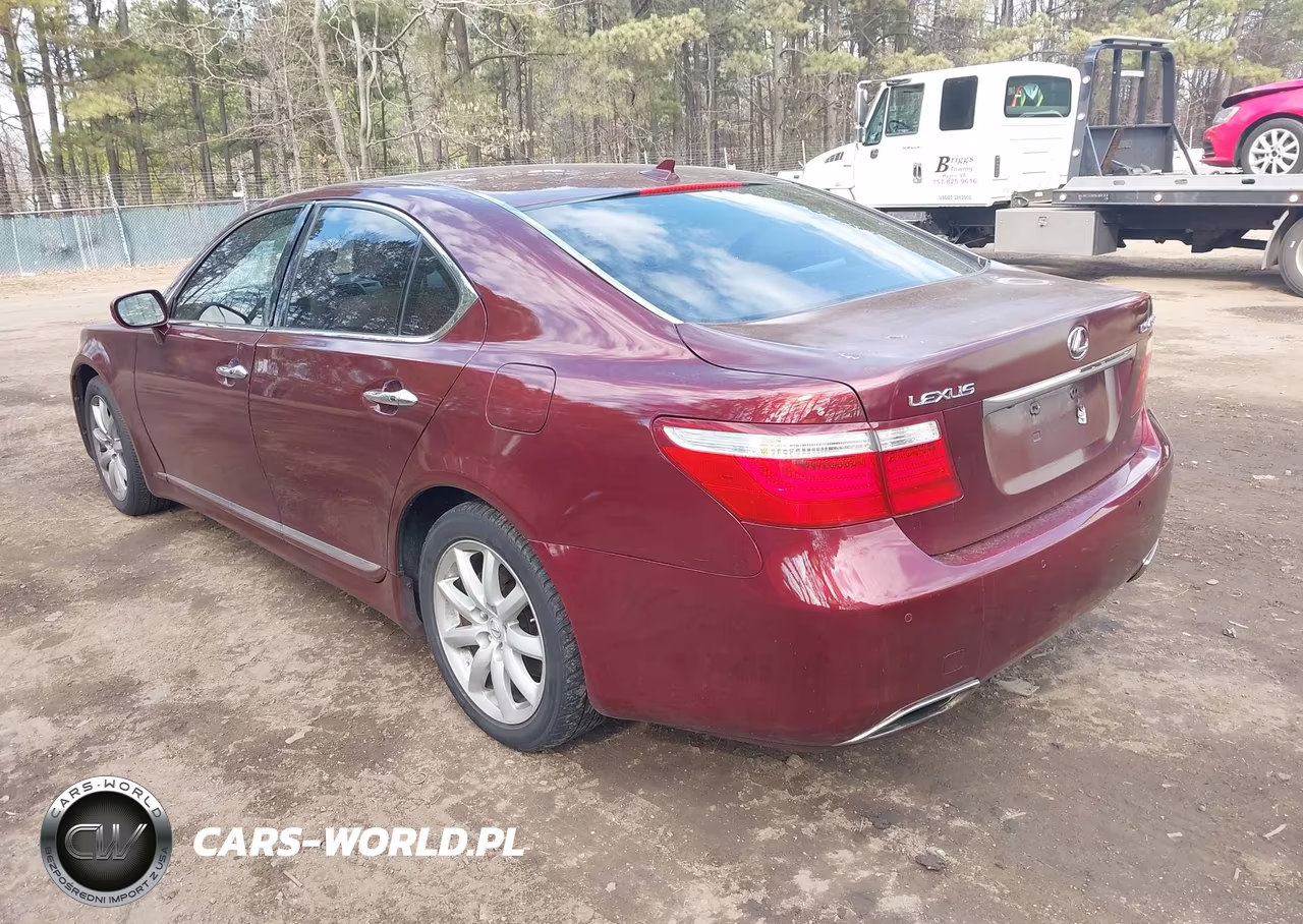 2007 Lexus Ls 460 VIN:JTHBL46F475049040 - 3