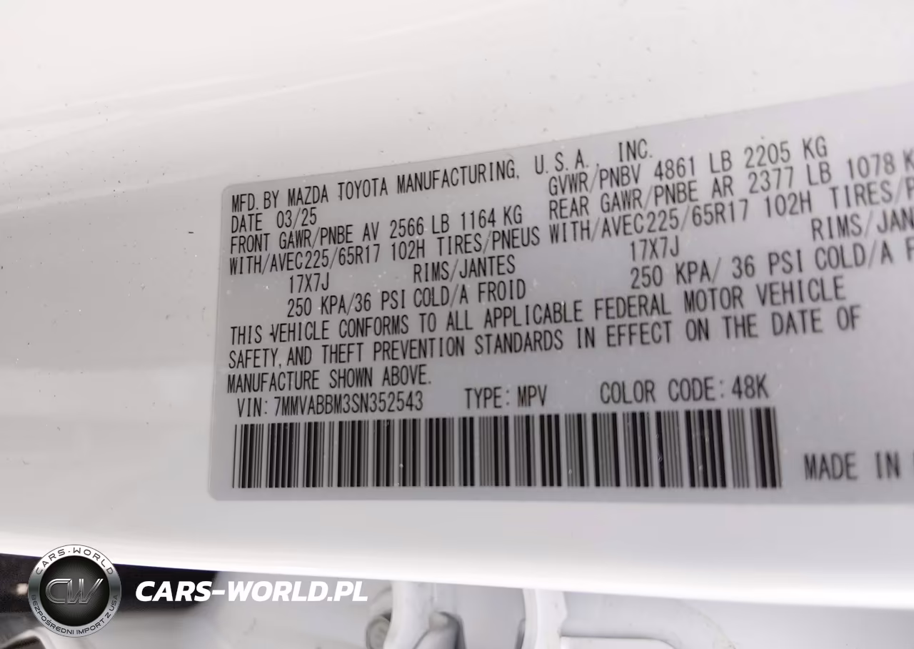 2025 Mazda Cx-50 2.5 S Preferred Package VIN:7MMVABBM3SN352543 - 9