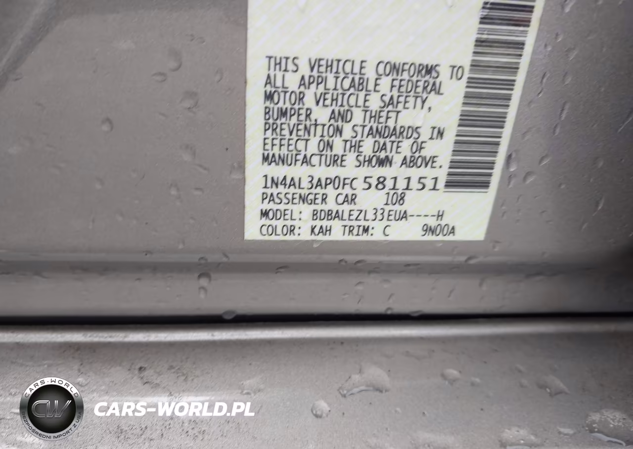 2015 Nissan Altima 2.5 S VIN:1N4AL3AP0FC581151 - 9