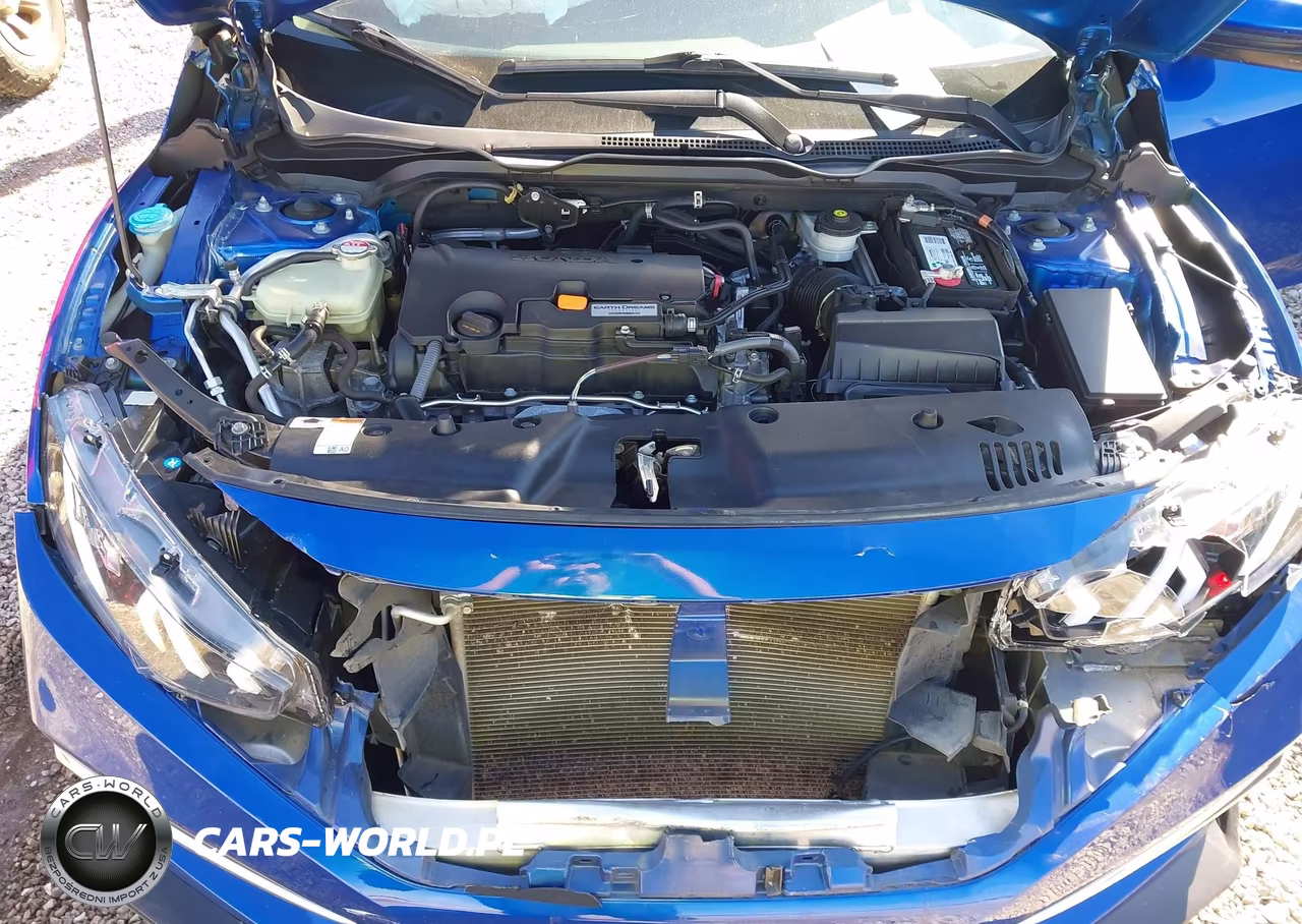 2019 Honda Civic Lx VIN:19XFC2F60KE000681 - 10