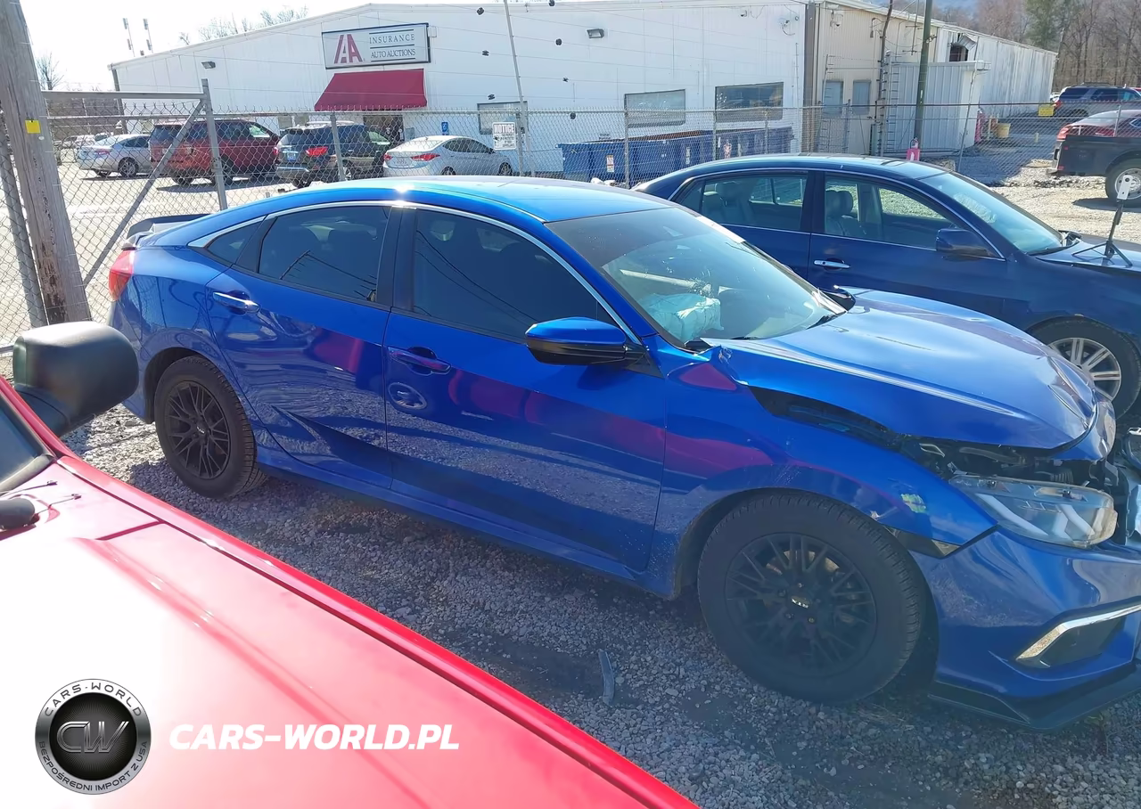 2019 Honda Civic Lx VIN:19XFC2F60KE000681 - 13