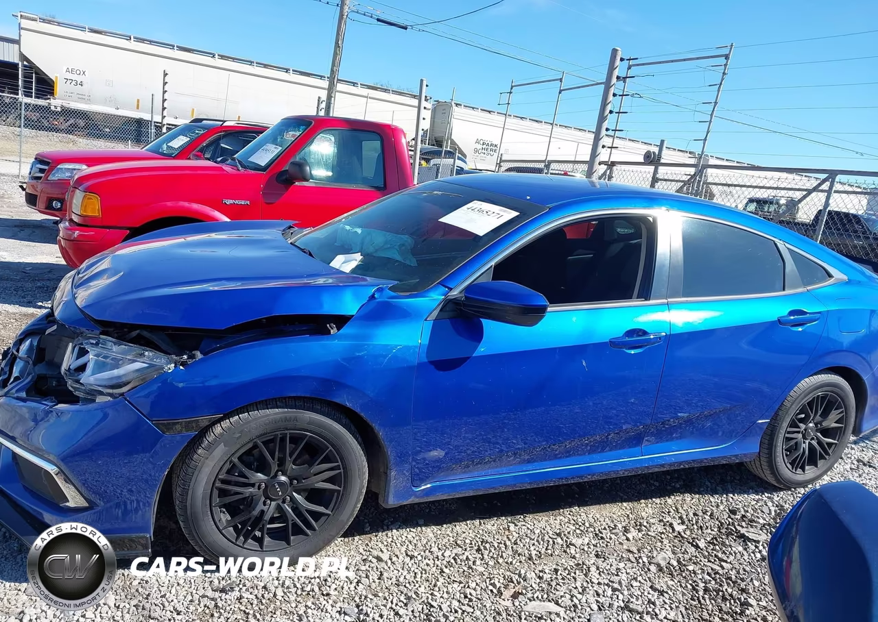 2019 Honda Civic Lx VIN:19XFC2F60KE000681 - 14