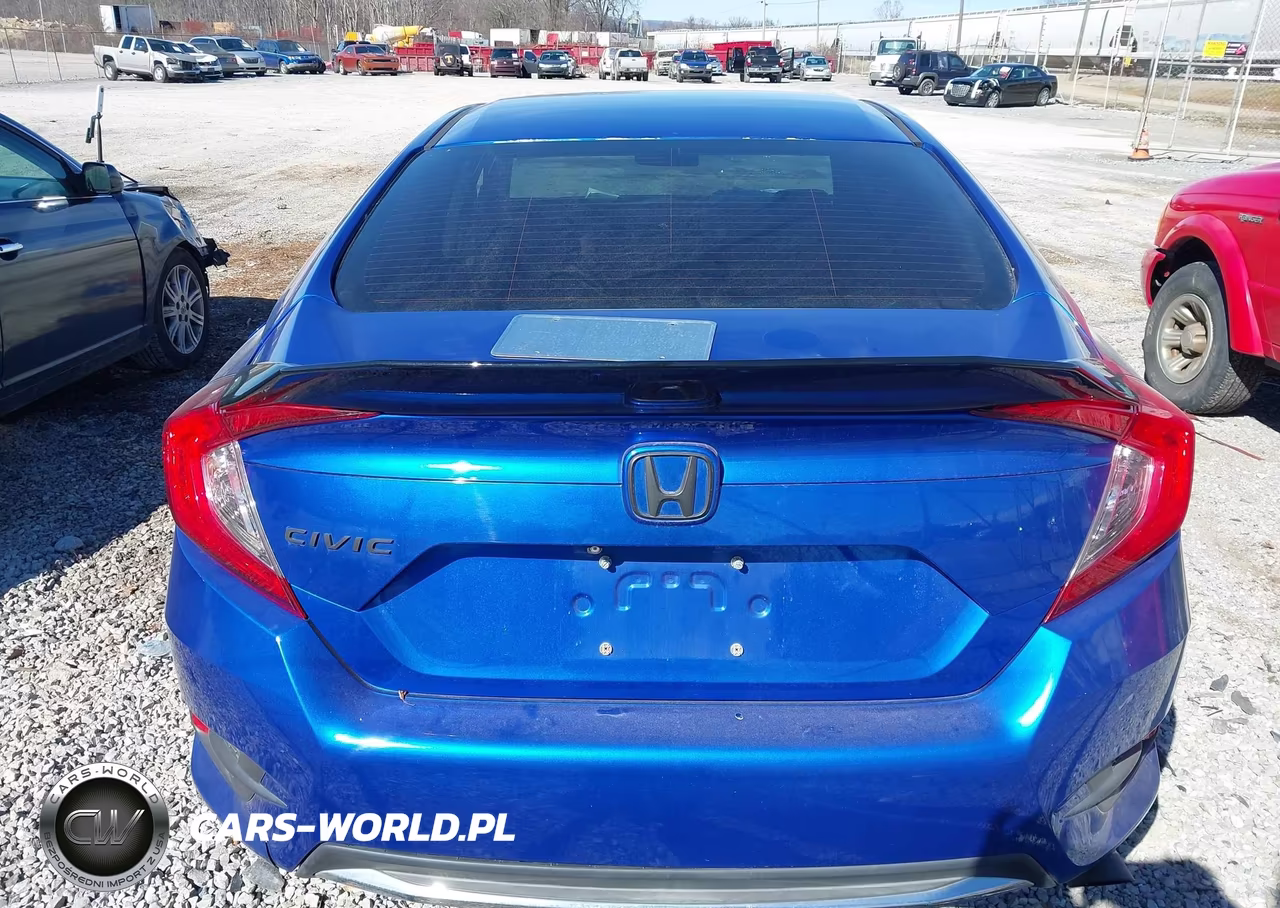 2019 Honda Civic Lx VIN:19XFC2F60KE000681 - 16
