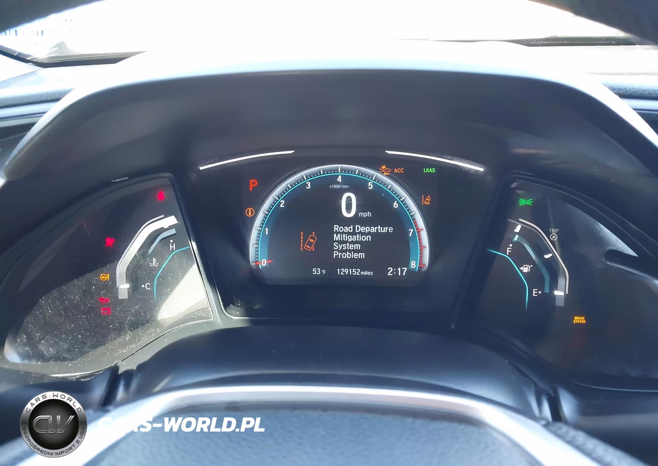 2019 Honda Civic Lx VIN:19XFC2F60KE000681 - 7
