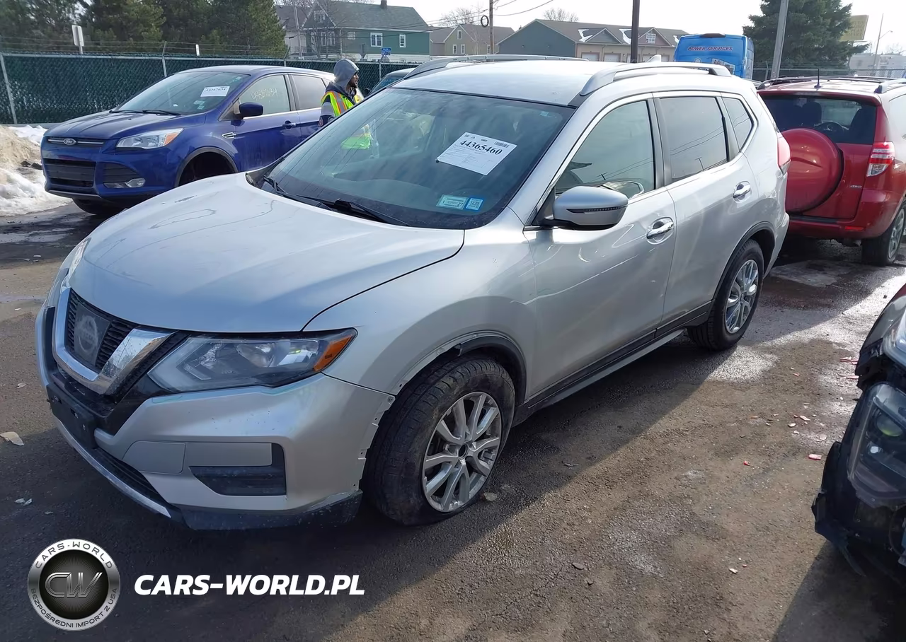 2017 Nissan Rogue Sv VIN:5N1AT2MV6HC859130 - 2