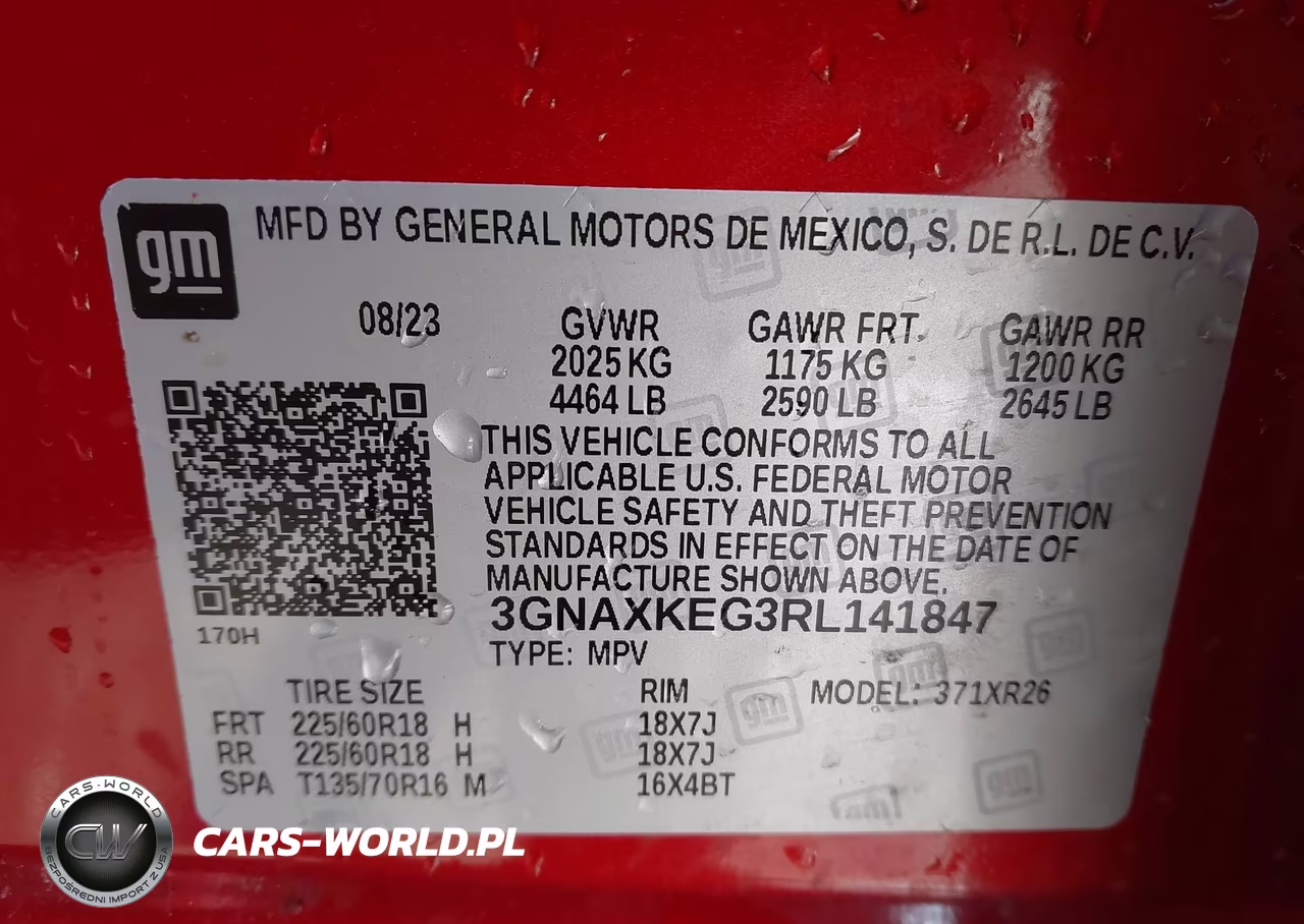 2024 Chevrolet Equinox Fwd Lt VIN:3GNAXKEG3RL141847 - 9