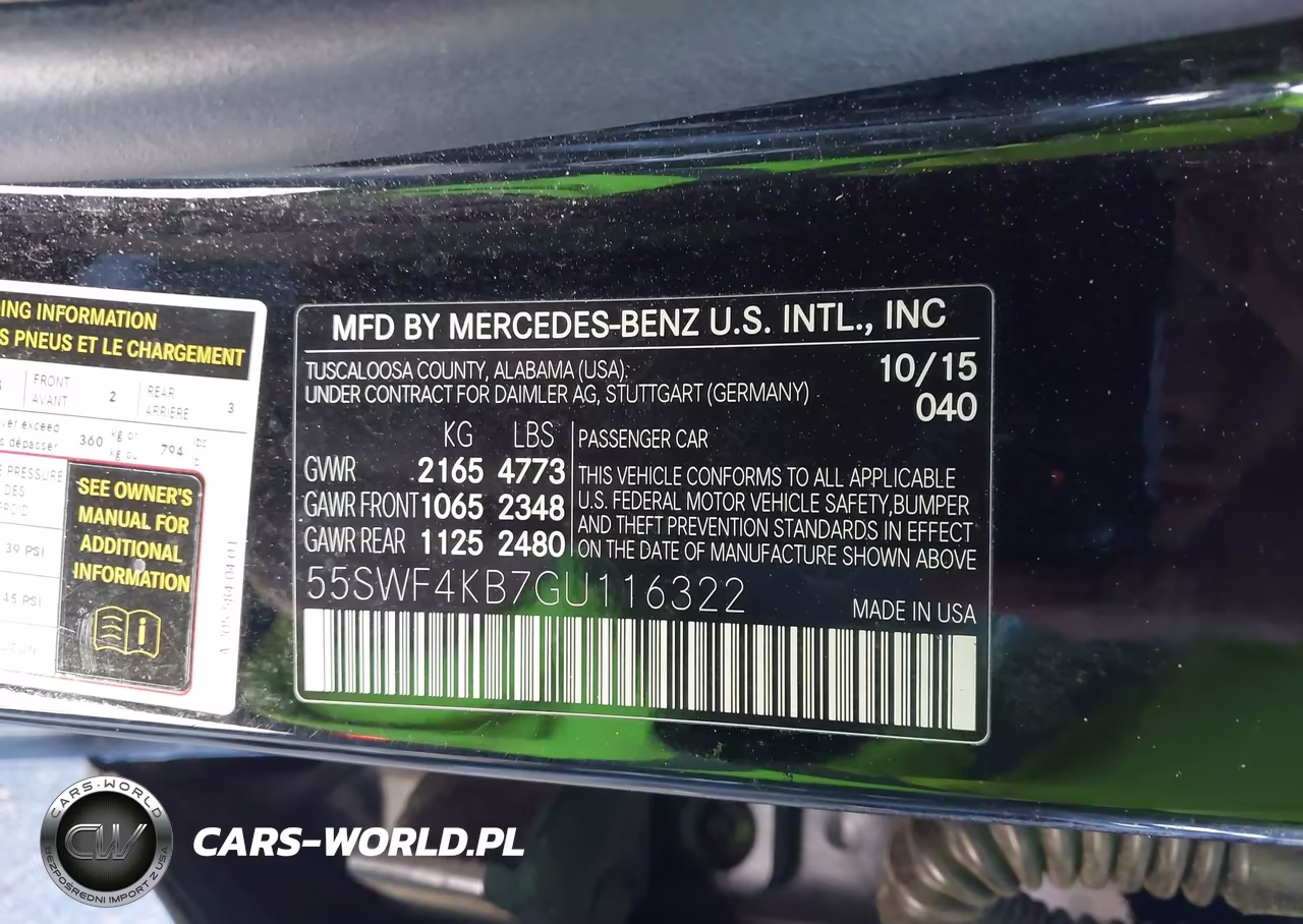 2016 Mercedes-Benz C 300 Sport 4Matic VIN:55SWF4KB7GU116322 - 9