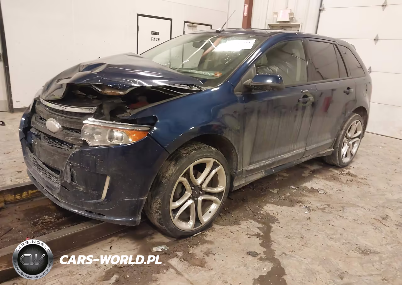2012 Ford Edge Sport VIN:2FMDK4AK4CBA79027 - 2