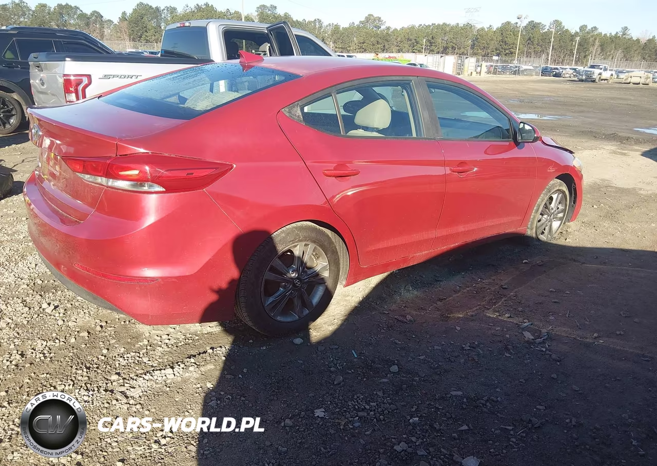 2017 Hyundai Elantra Se VIN:5NPD84LF8HH003664 - 4