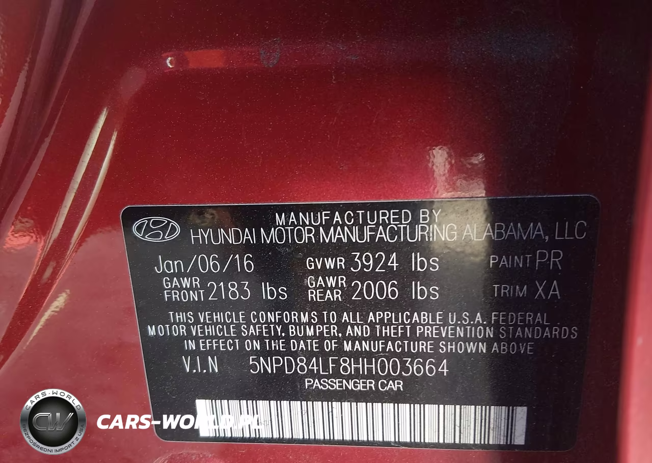 2017 Hyundai Elantra Se VIN:5NPD84LF8HH003664 - 9