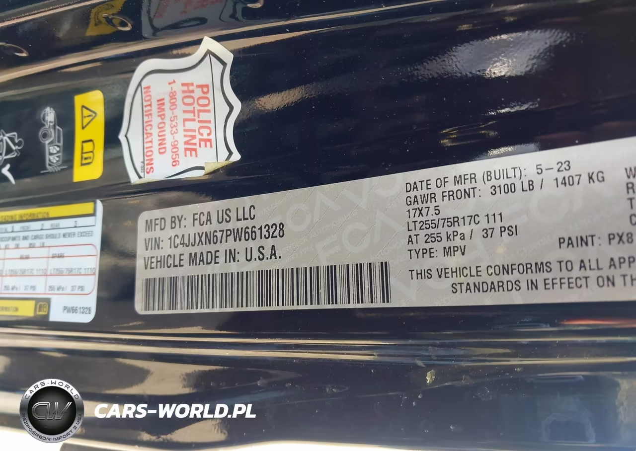 2023 Jeep Wrangler 4Xe 4X4 VIN:1C4JJXN67PW661328 - 9