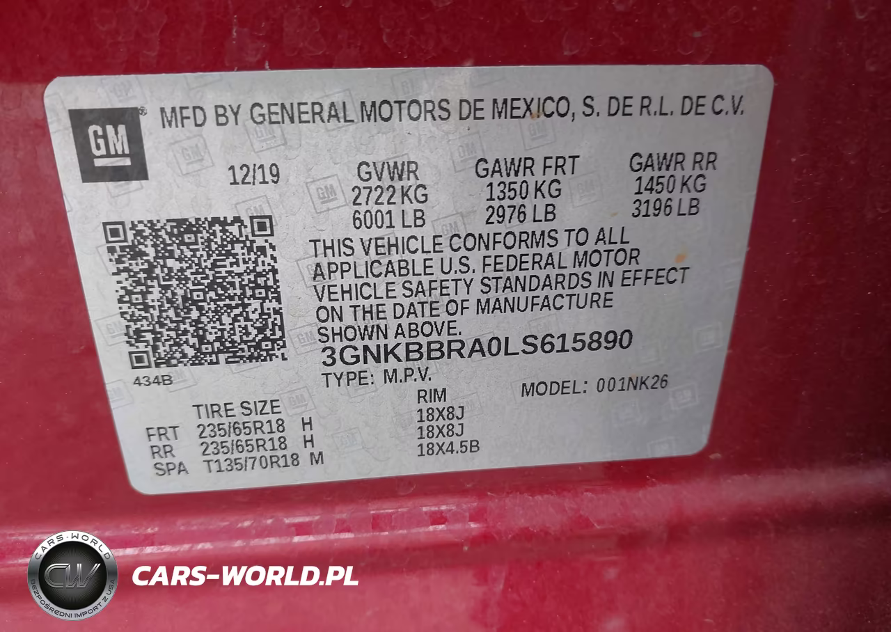 2020 Chevrolet Blazer Fwd 1Lt VIN:3GNKBBRA0LS615890 - 9