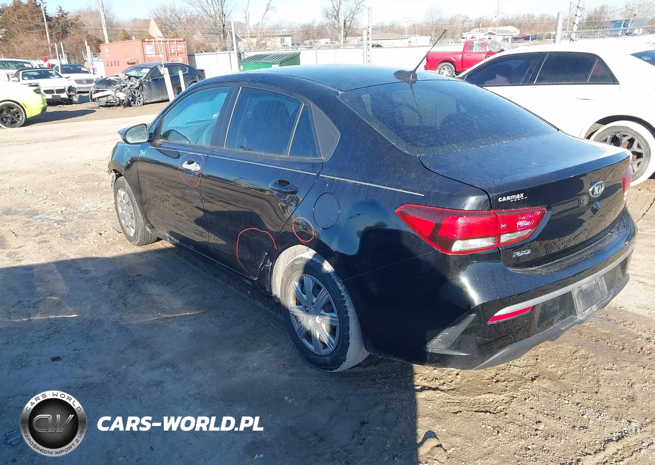2021 Kia Rio Lx VIN:3KPA24AD2ME377384 - 3