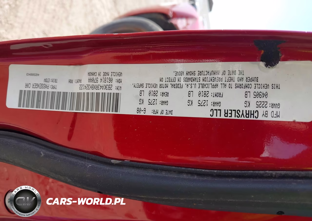 2008 Dodge Charger VIN:2B3KA43RX8H324122 - 9