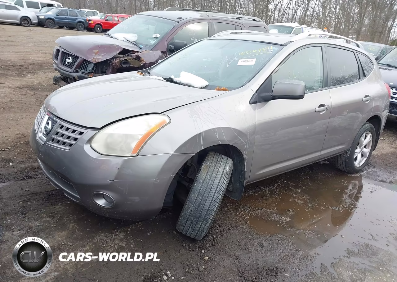 2009 Nissan Rogue Sl VIN:JN8AS58VX9W442472 - 2