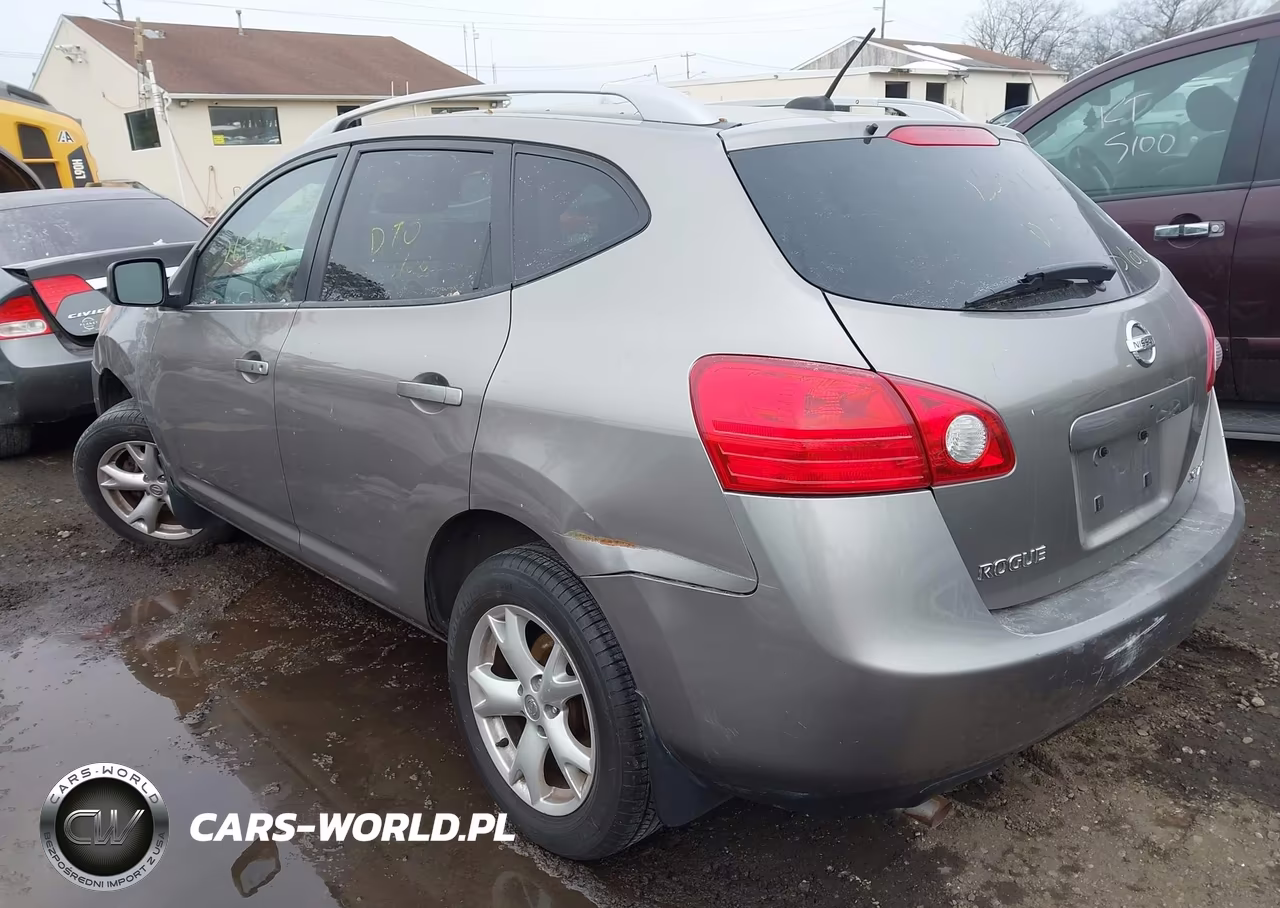 2009 Nissan Rogue Sl VIN:JN8AS58VX9W442472 - 3