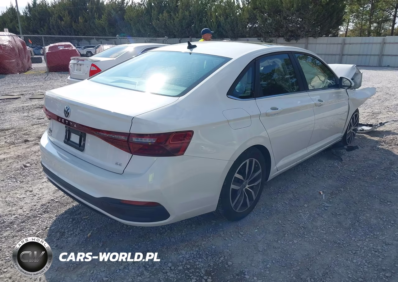 2025 Volkswagen Jetta 1.5T Se VIN:3VW7X7BU1SM069716 - 4