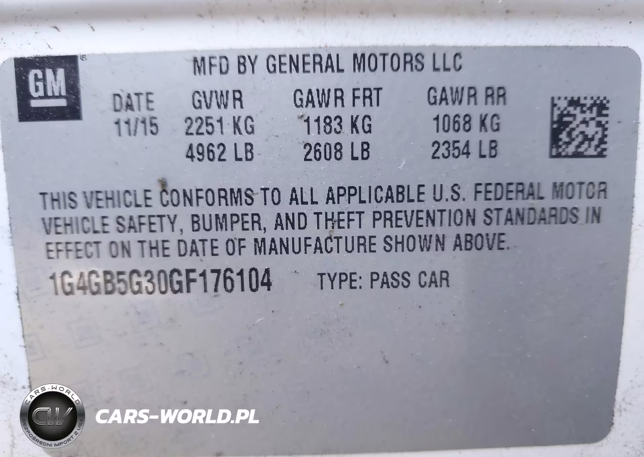 2016 Buick Lacrosse Leather VIN:1G4GB5G30GF176104 - 17