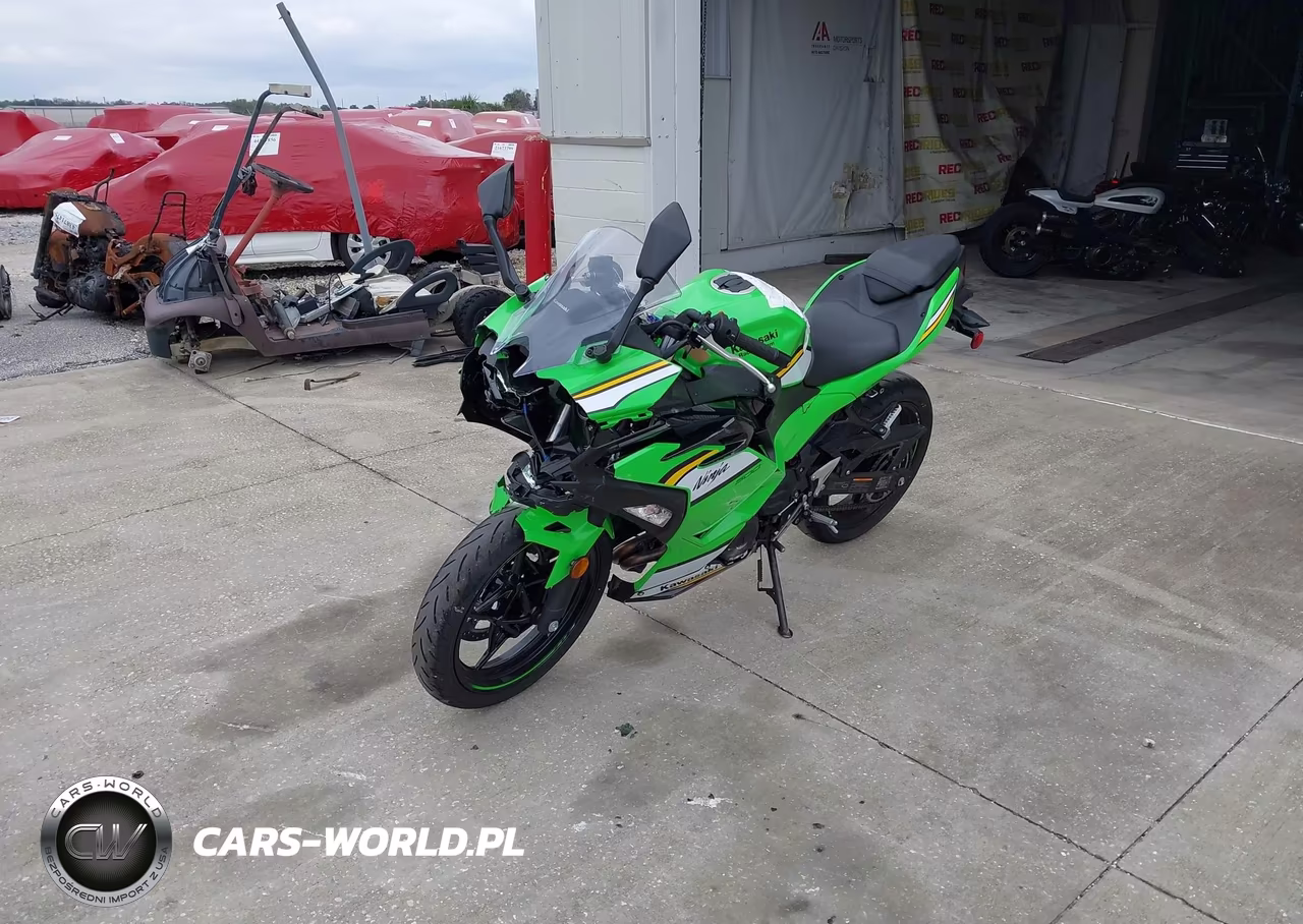 2025 Kawasaki Ex500 H VIN:ML5EXGH18SDA64402 - 2