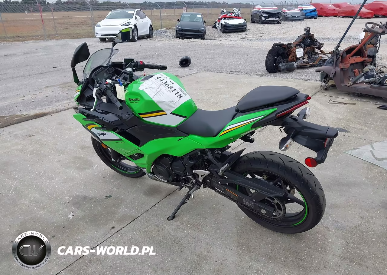 2025 Kawasaki Ex500 H VIN:ML5EXGH18SDA64402 - 3
