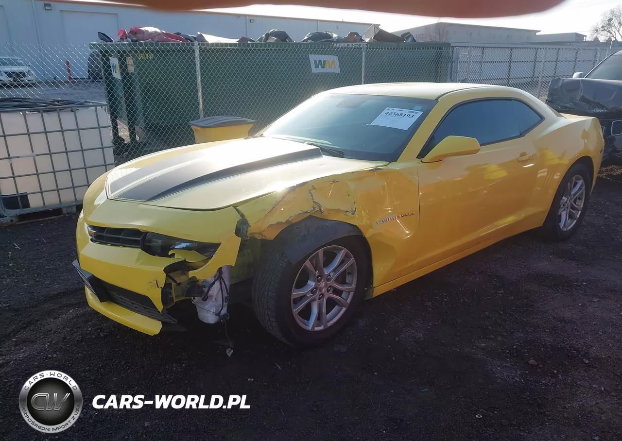 2015 Chevrolet Camaro 2Ls VIN:2G1FB1E3XF9254254 - 2