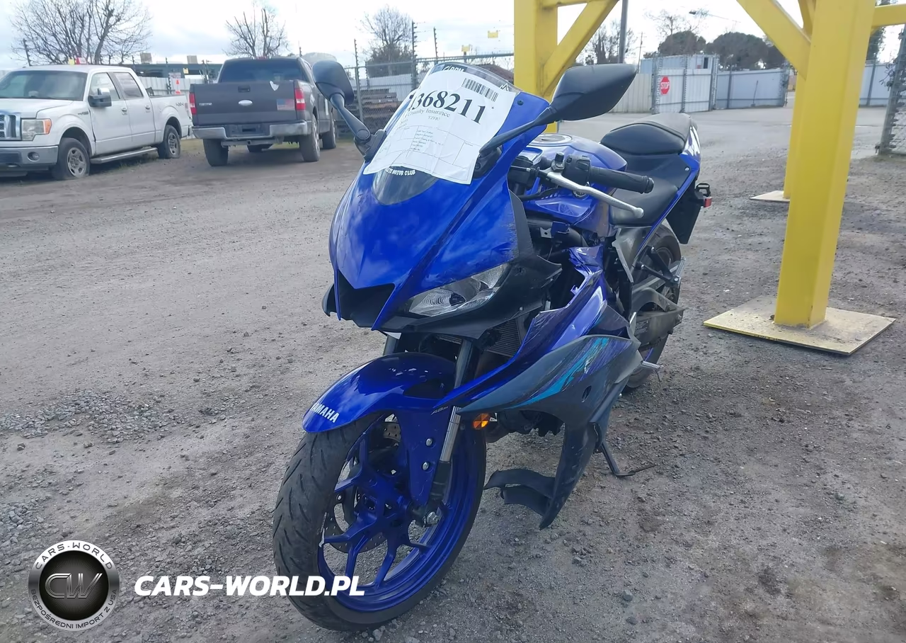 2024 Yamaha Yzfr3 A VIN:MH3RH18Y2RK014825 - 2