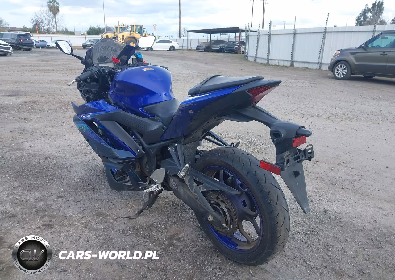 2024 Yamaha Yzfr3 A VIN:MH3RH18Y2RK014825 - 3