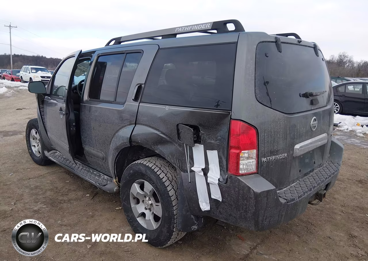 2005 Nissan Pathfinder Se VIN:5N1AR18W35C763186 - 3