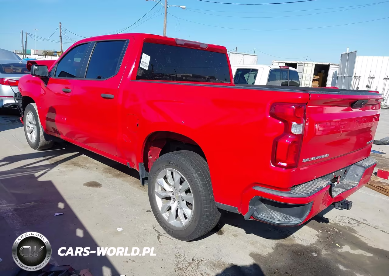 2020 Chevrolet Silverado 1500 2Wd Short Bed Custom VIN:1GCPWBEK5LZ187058 - 3