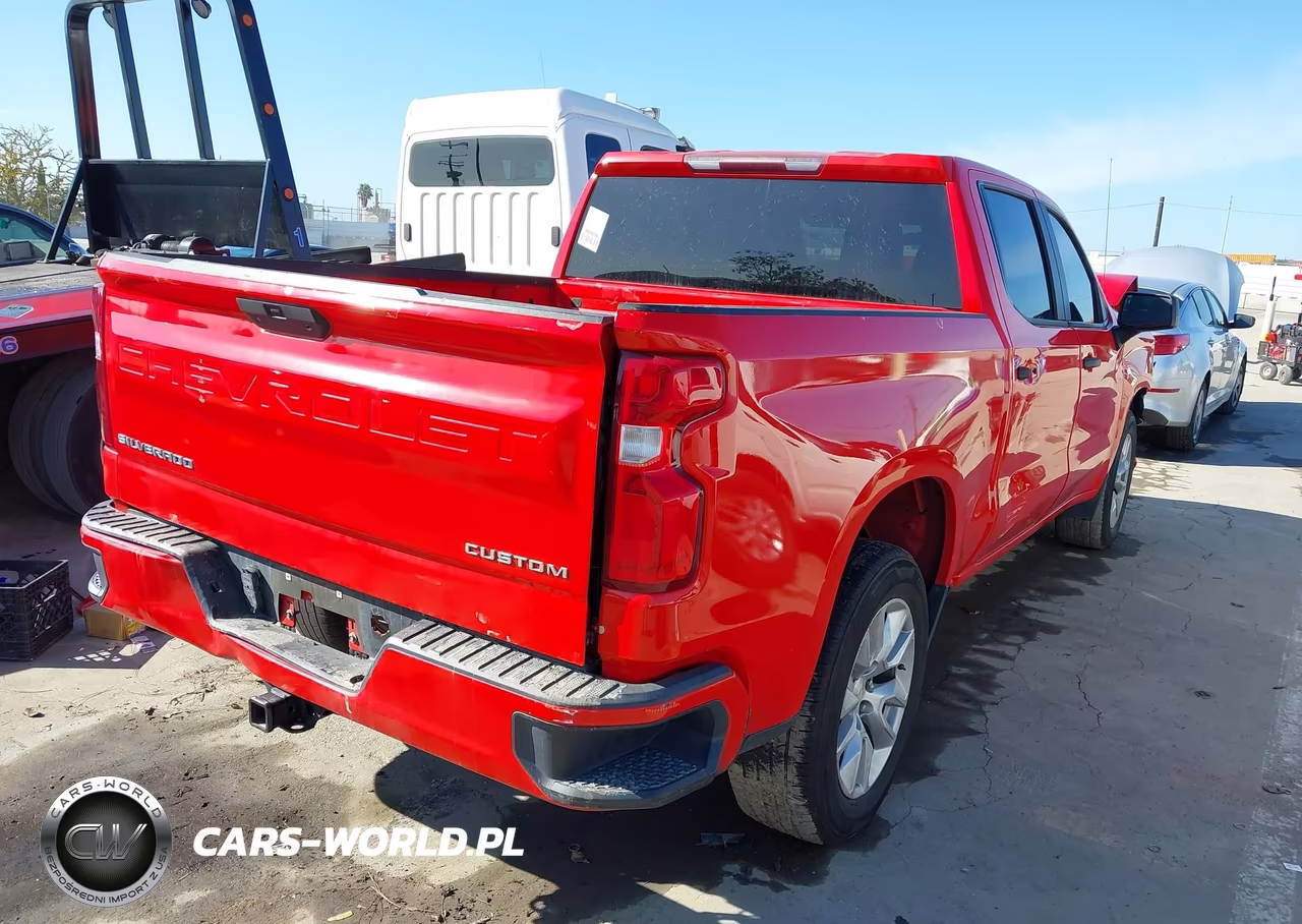 2020 Chevrolet Silverado 1500 2Wd Short Bed Custom VIN:1GCPWBEK5LZ187058 - 4
