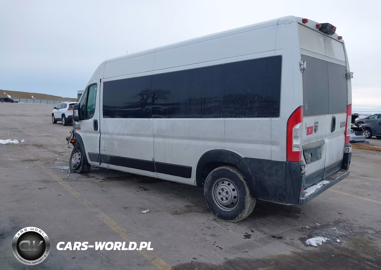 2020 Ram Promaster Window Van High Roof VIN:3C6TRVPG5LE149798 - 3