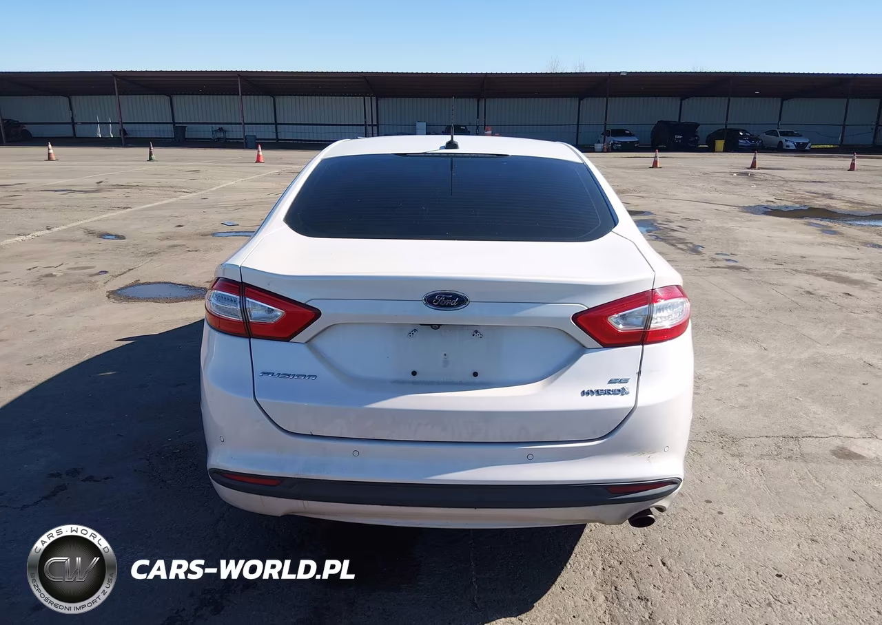 2016 Ford Fusion Hybrid Se VIN:3FA6P0LU9GR116012 - 16