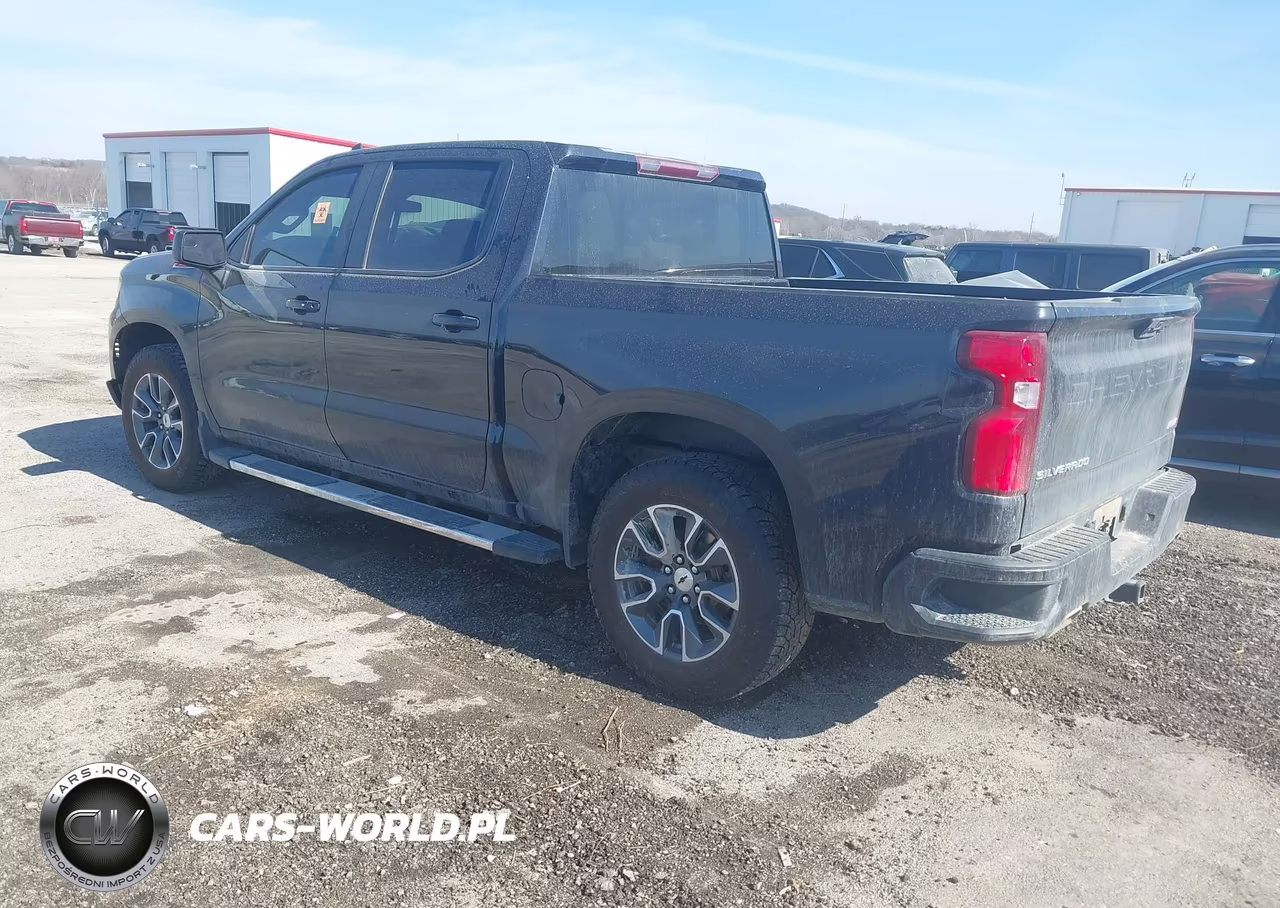 2022 Chevrolet Silverado 1500 4Wd Short Bed Rst VIN:1GCUDEED5NZ625348 - 3