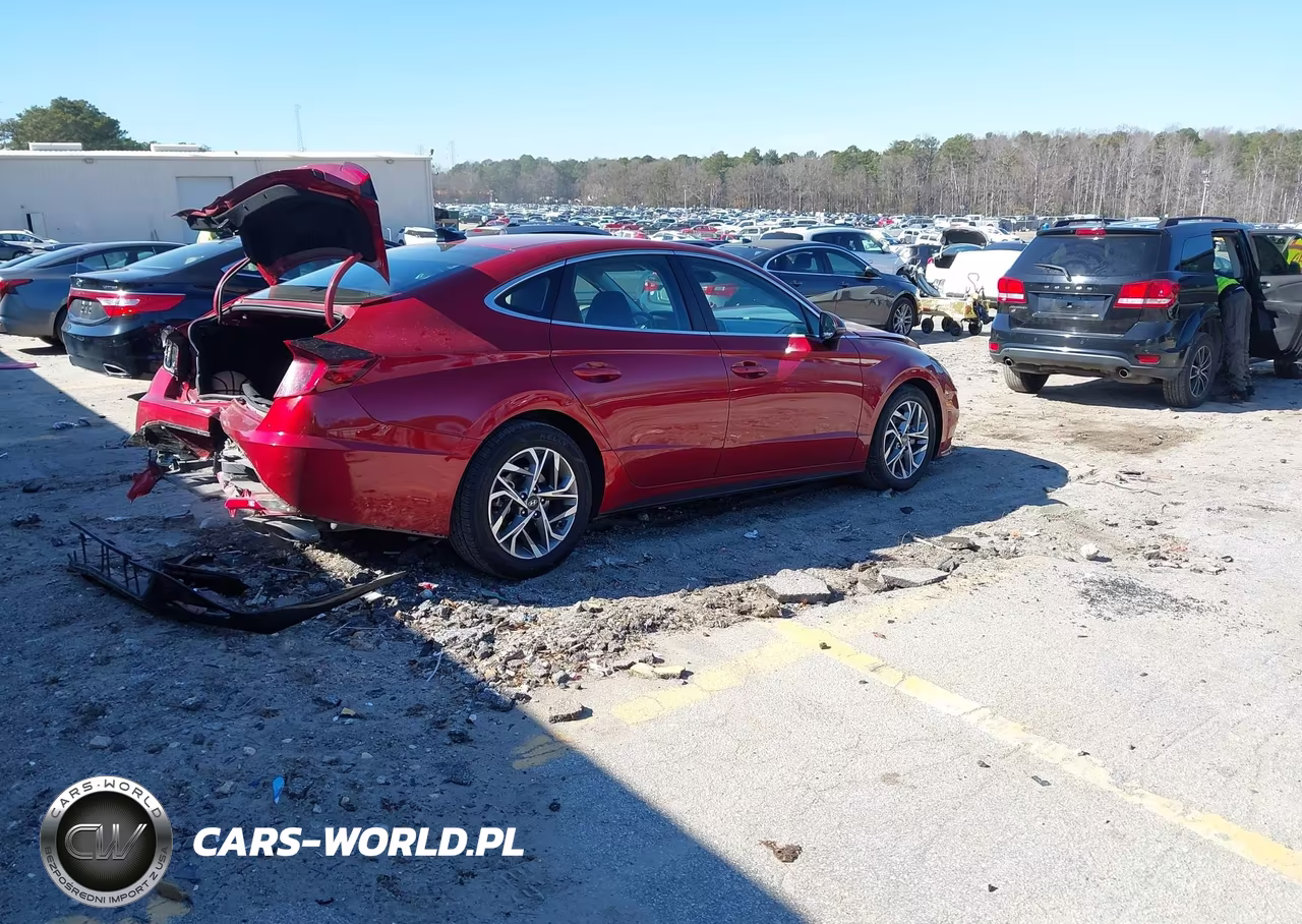 2023 Hyundai Sonata Sel VIN:KMHL64JA7PA289176 - 4