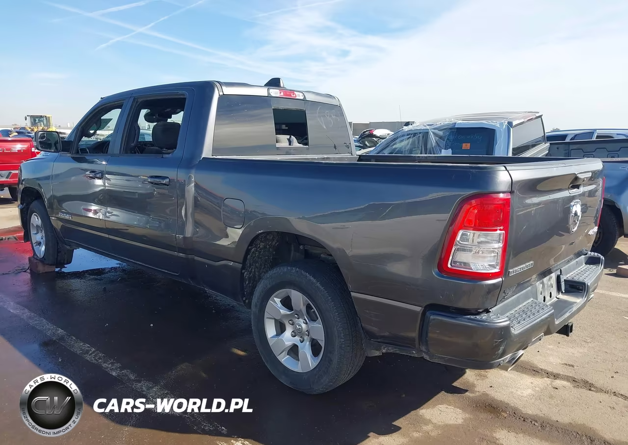 2021 Ram 1500 Big Horn 4X4 6'4 Box VIN:1C6SRFMT5MN805028 - 3