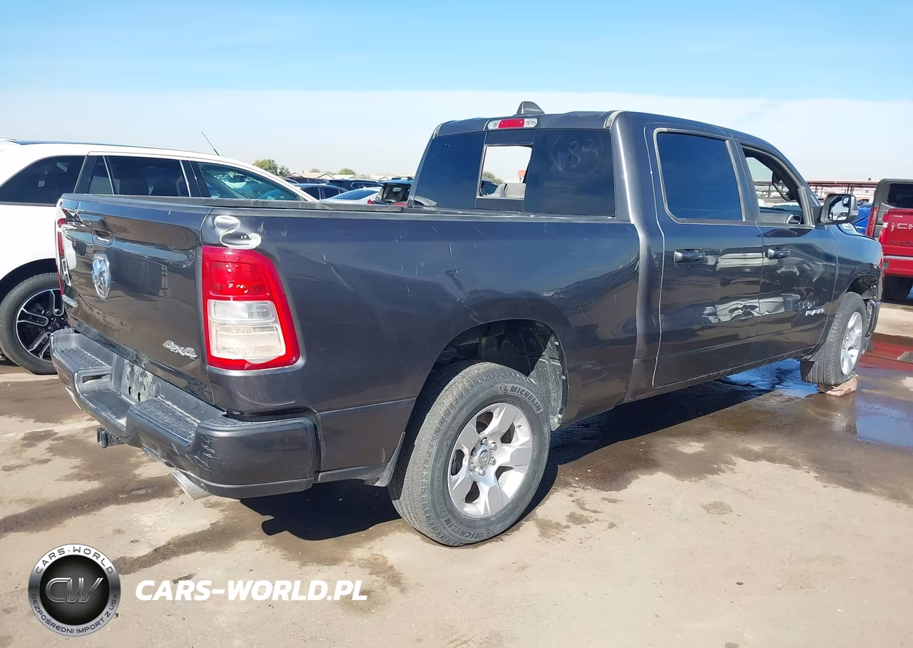 2021 Ram 1500 Big Horn 4X4 6'4 Box VIN:1C6SRFMT5MN805028 - 4