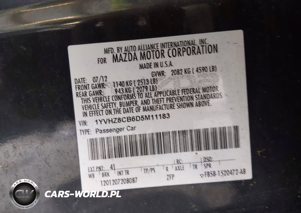 2013 Mazda Mazda6 S Grand Touring VIN:1YVHZ8CB6D5M11183 - 9